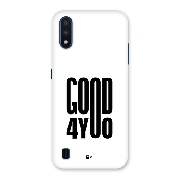 Good For You Back Case for Galaxy M01