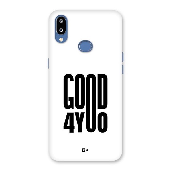 Good For You Back Case for Galaxy M01s