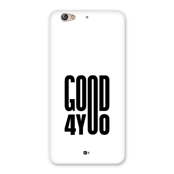 Good For You Back Case for Gionee S6