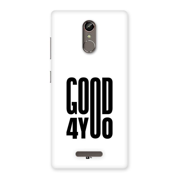 Good For You Back Case for Gionee S6s