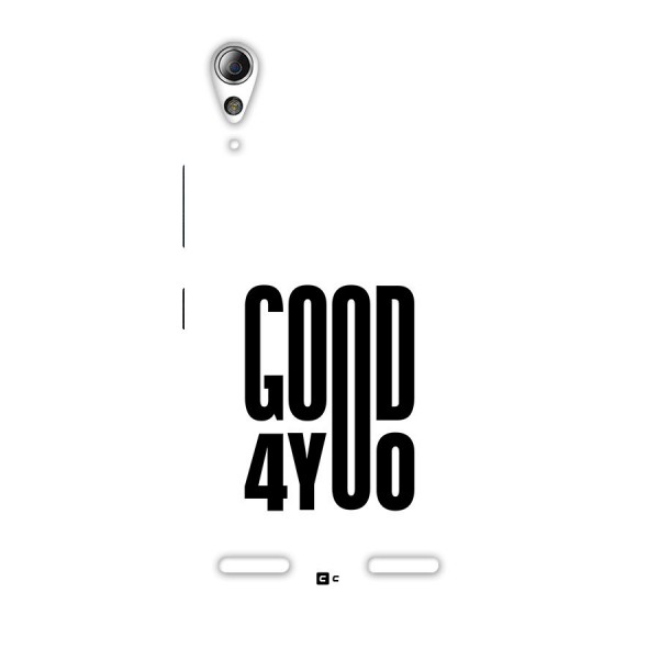 Good For You Back Case for Lenovo A6000 Plus