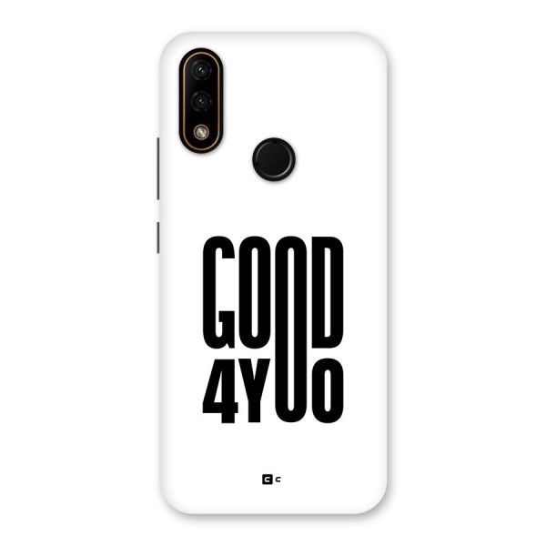 Good For You Back Case for Lenovo A6 Note