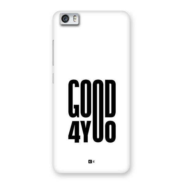 Good For You Back Case for Redmi Mi 5