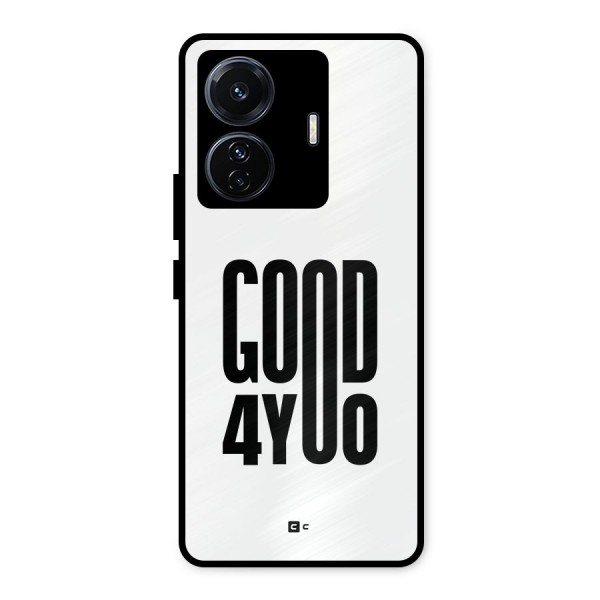 Good For You Metal Back Case for iQOO Z6