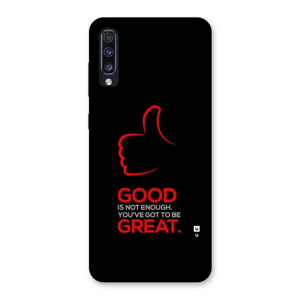 Good Great Back Case for Galaxy A70s