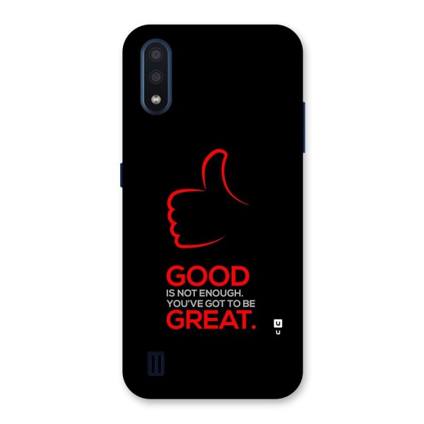 Good Great Back Case for Galaxy M01