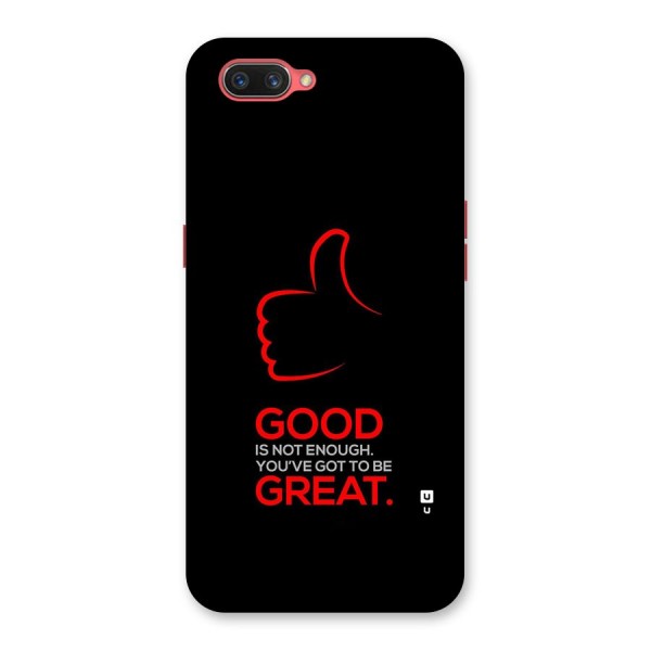 Good Great Back Case for Oppo A3s