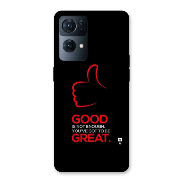 Good Great Back Case for Oppo Reno7 Pro 5G