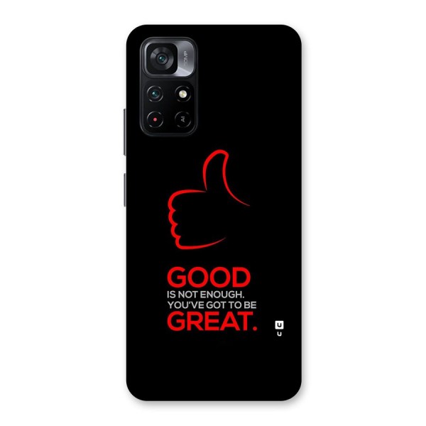 Good Great Back Case for Poco M4 Pro 5G