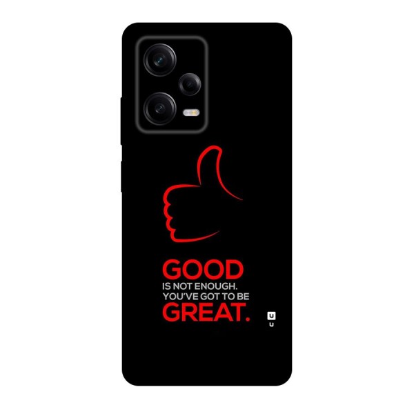 Good Great Back Case for Redmi Note 12 Pro