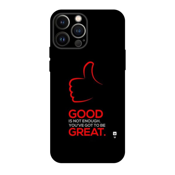 Good Great Back Case for iPhone 13 Pro Max