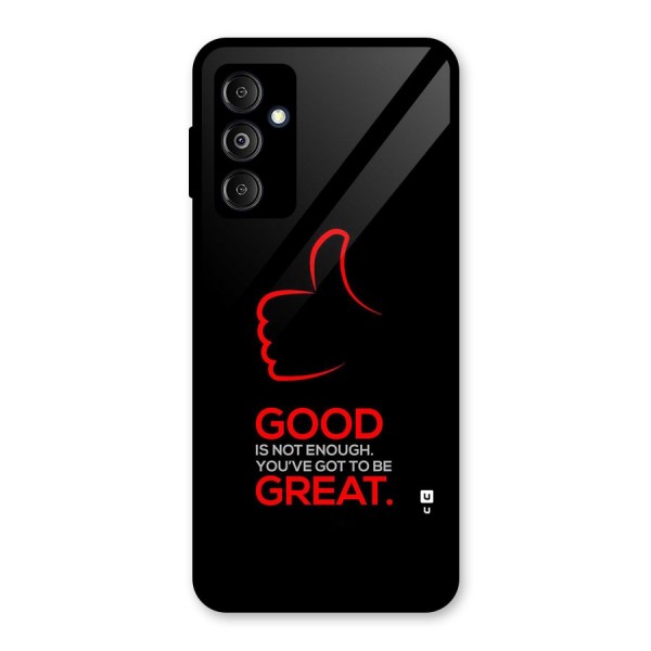 Good Great Glass Back Case for Galaxy M14 5G