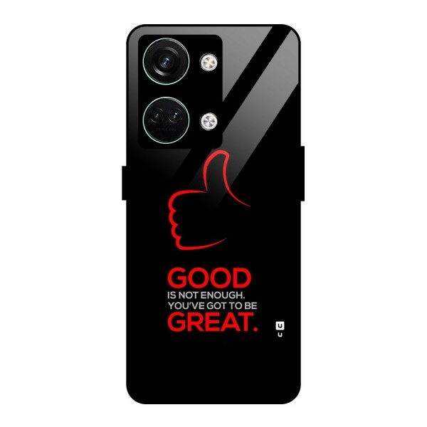 Good Great Glass Back Case for Oneplus Nord 3