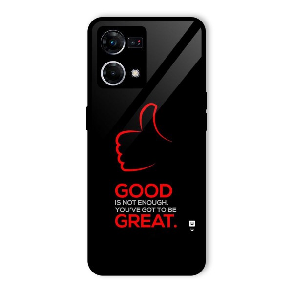 Good Great Glass Back Case for Oppo F21 Pro 5G