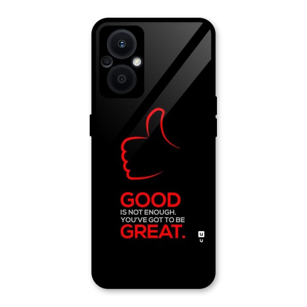 Good Great Glass Back Case for Oppo F21s Pro 5G