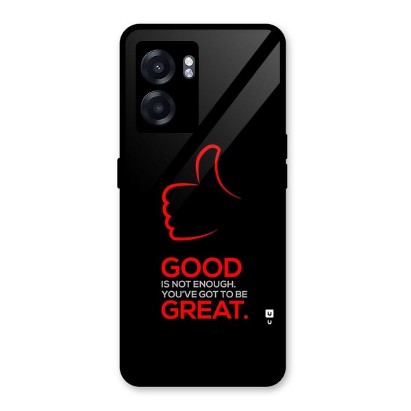 Good Great Glass Back Case for Oppo K10 (5G)