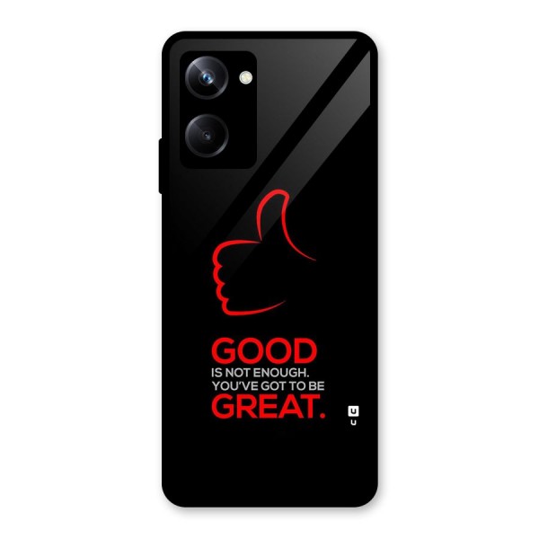 Good Great Glass Back Case for Realme 10 Pro