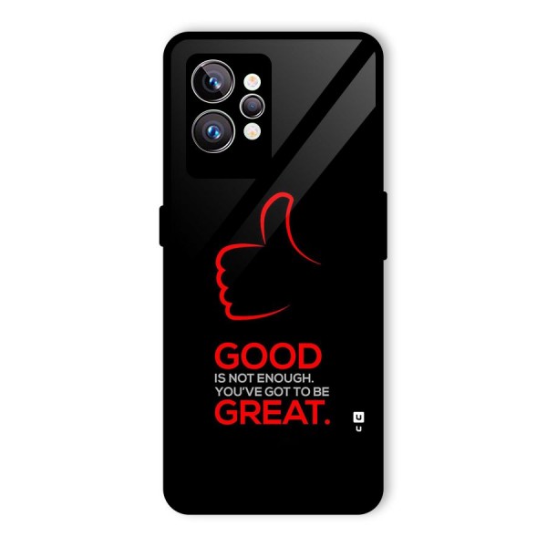 Good Great Glass Back Case for Realme GT2 Pro