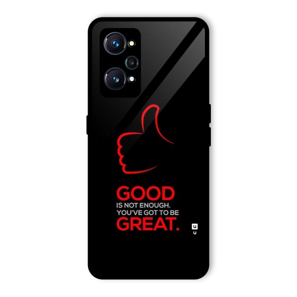 Good Great Glass Back Case for Realme GT 2