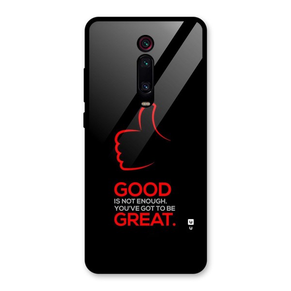 Good Great Glass Back Case for Redmi K20