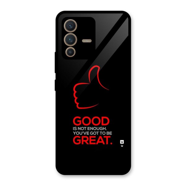 Good Great Glass Back Case for Vivo V23 5G