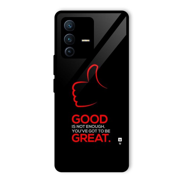 Good Great Glass Back Case for Vivo V23 Pro