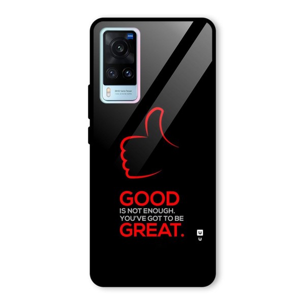 Good Great Glass Back Case for Vivo X60