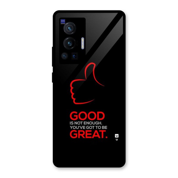 Good Great Glass Back Case for Vivo X70 Pro