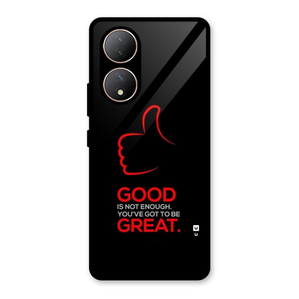 Good Great Glass Back Case for Vivo Y100