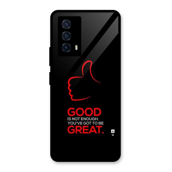 Good Great Glass Back Case for Vivo iQOO Z5