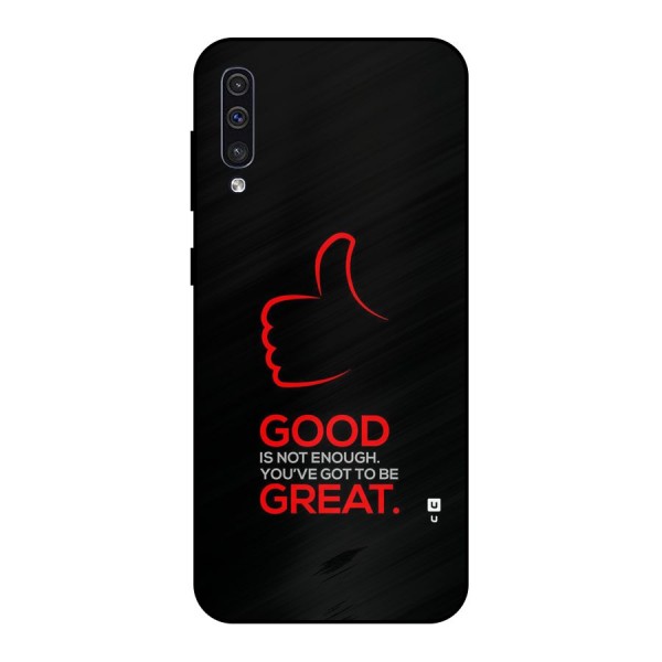 Good Great Metal Back Case for Galaxy A50