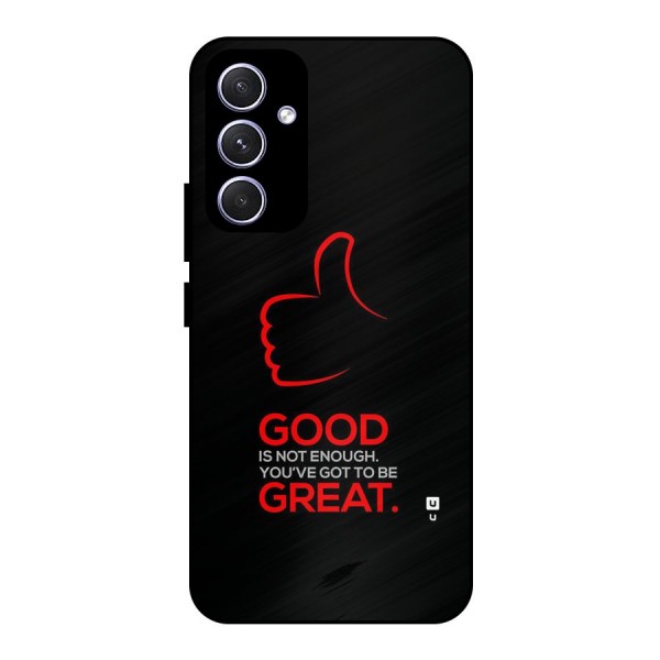 Good Great Metal Back Case for Galaxy A54