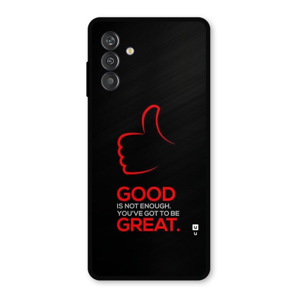 Good Great Metal Back Case for Galaxy F13