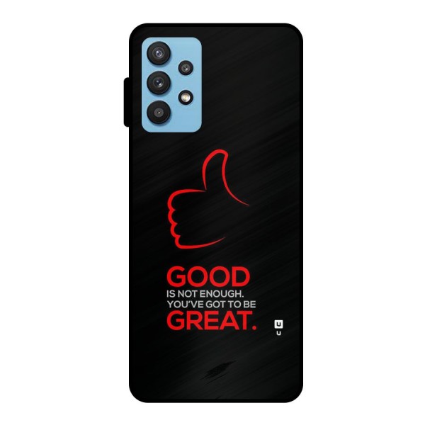 Good Great Metal Back Case for Galaxy M32 5G