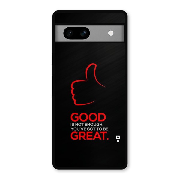 Good Great Metal Back Case for Google Pixel 7a