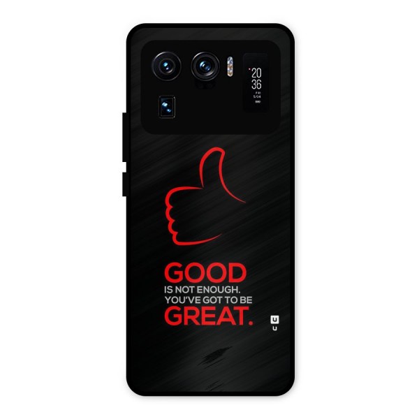 Good Great Metal Back Case for Mi 11 Ultra