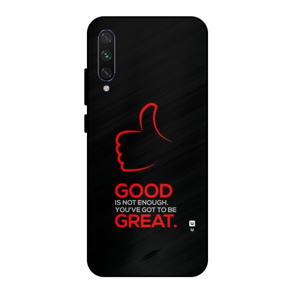 Good Great Metal Back Case for Mi A3