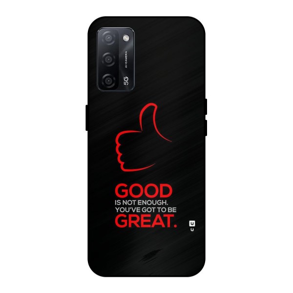 Good Great Metal Back Case for Oppo A53s 5G