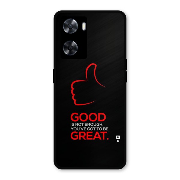 Good Great Metal Back Case for Oppo A77