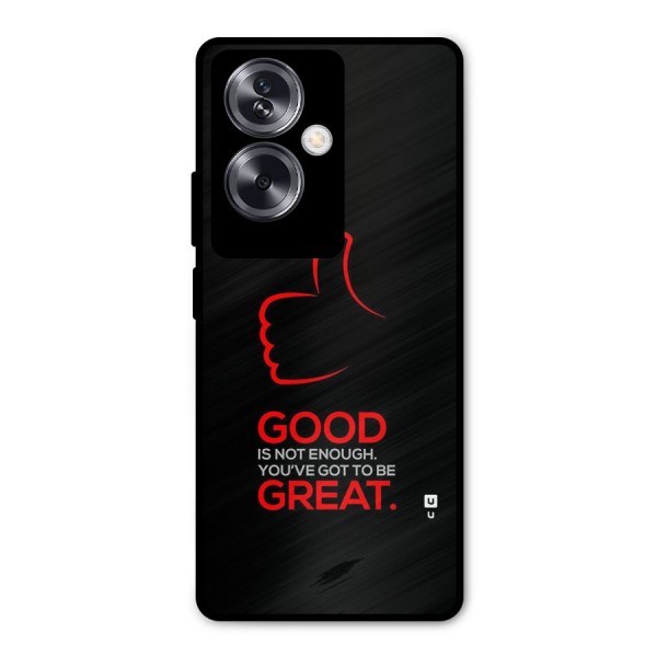 Good Great Metal Back Case for Oppo A79 5G