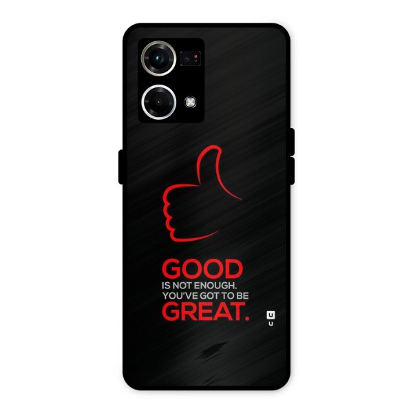 Good Great Metal Back Case for Oppo F21 Pro 4G