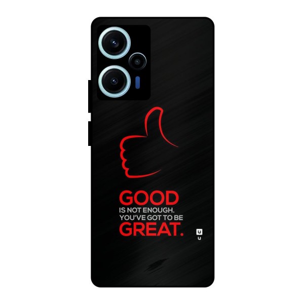 Good Great Metal Back Case for Poco F5