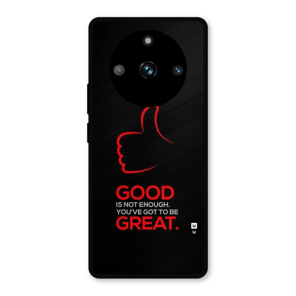 Good Great Metal Back Case for Realme 11 Pro