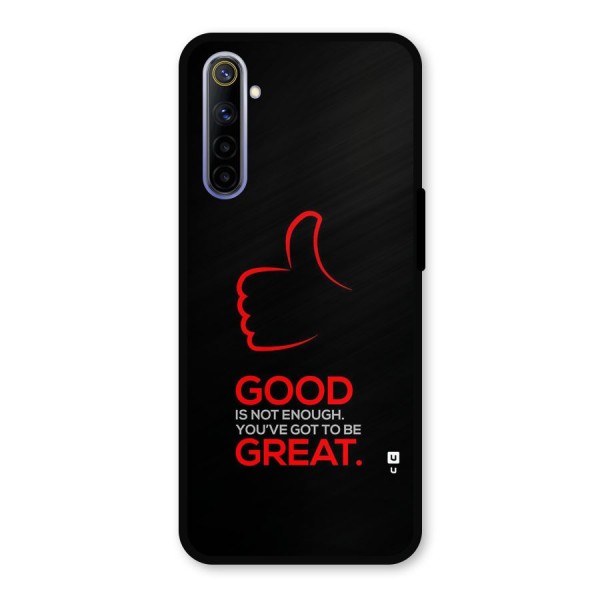 Good Great Metal Back Case for Realme 6