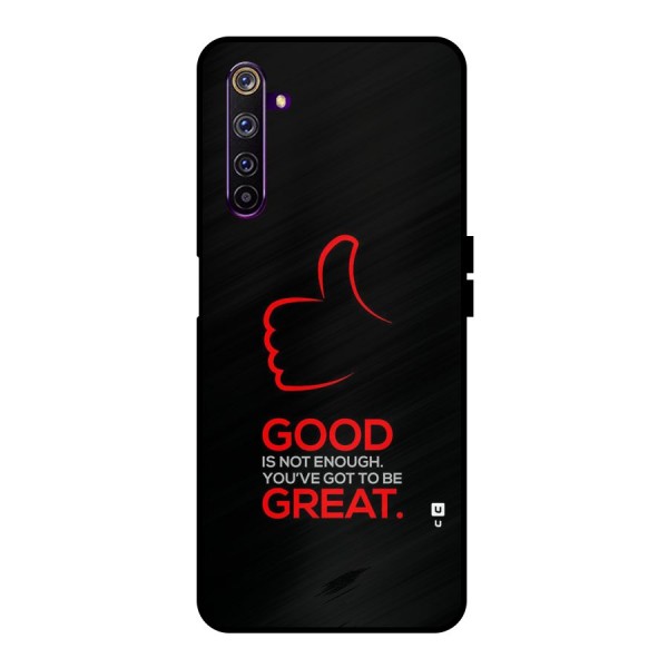 Good Great Metal Back Case for Realme 6 Pro