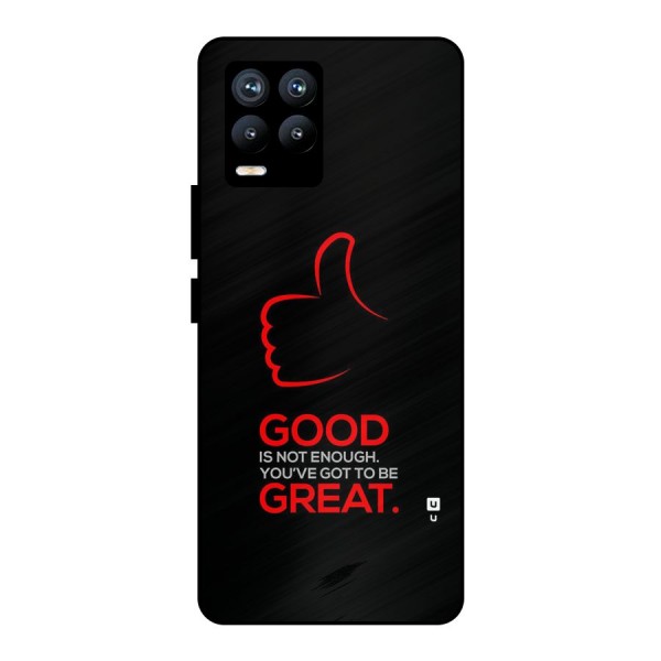 Good Great Metal Back Case for Realme 8