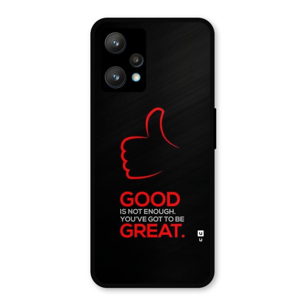 Good Great Metal Back Case for Realme 9
