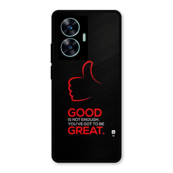 Good Great Metal Back Case for Realme C55