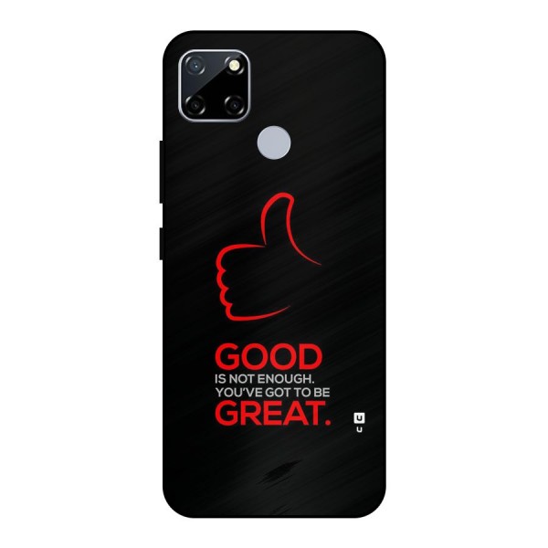 Good Great Metal Back Case for Realme Narzo 20