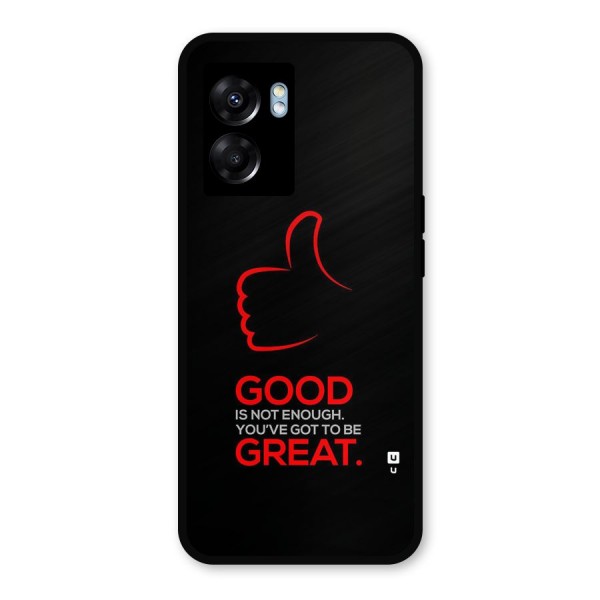 Good Great Metal Back Case for Realme Narzo 50 5G